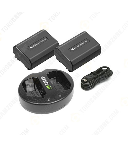 Wasabi Power Battery for Sony NP-FZ100, Sony a9, a7R III, a7 III